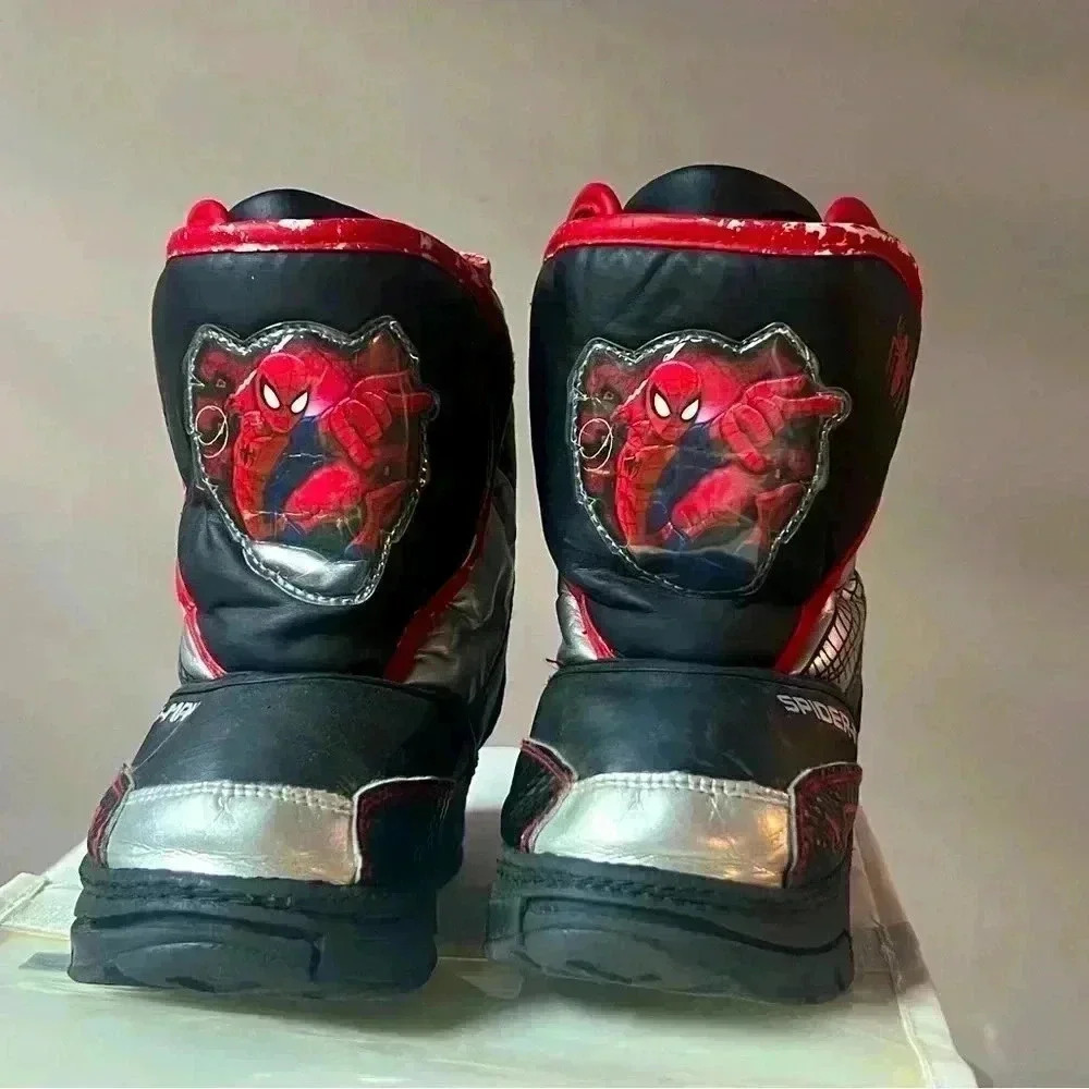 Marvel Spider-Man Toddler Boy’s Black/Red Boot